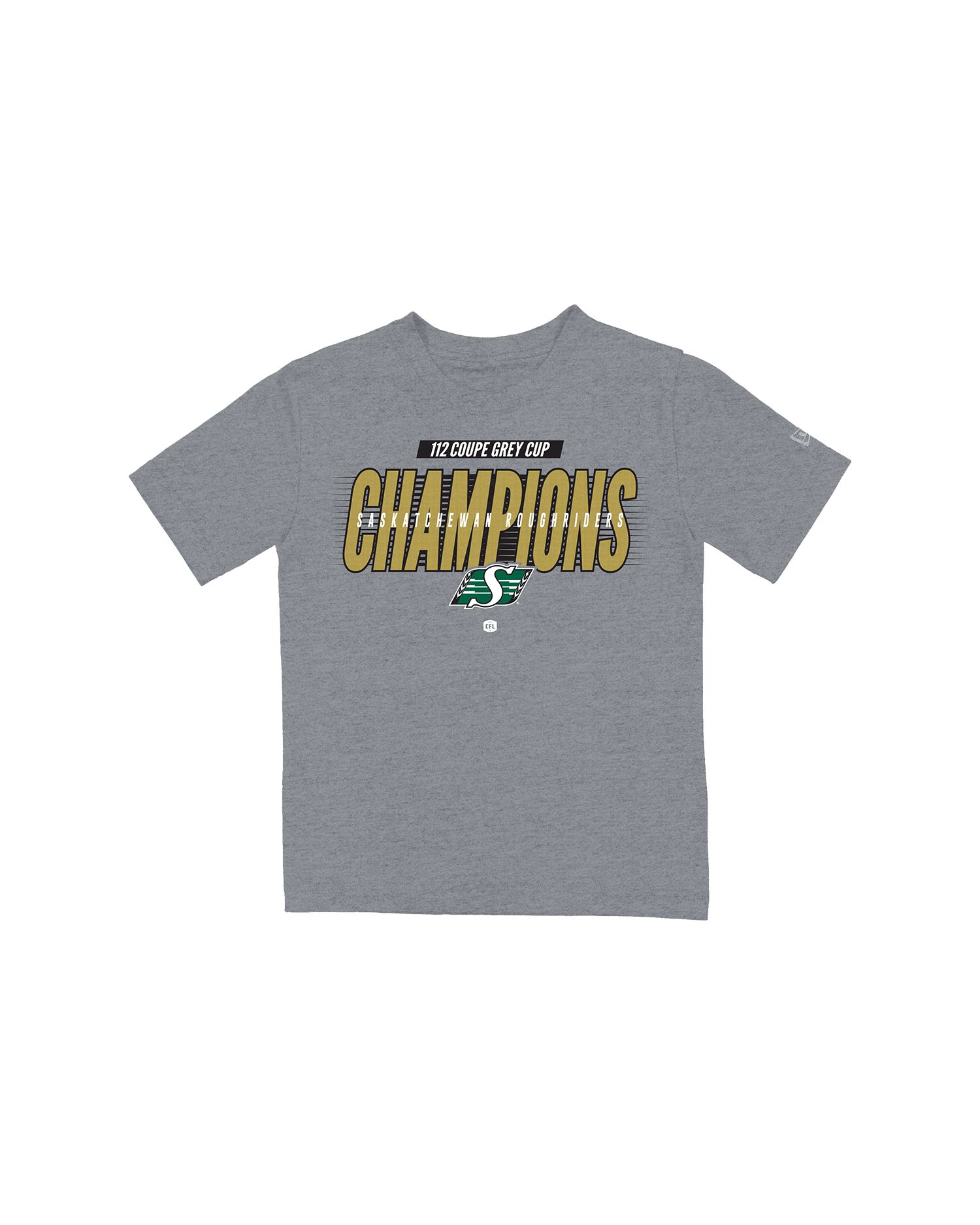 Youth Saskatchewan Roughriders New Era 2025 GC Locker Room T-Shirt