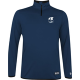Toronto Argonauts New Era Men's Prime 1/4 Zip Long Sleeve Top Front_Flat