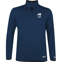 Toronto Argonauts New Era Men's Prime 1/4 Zip Long Sleeve Top Front_Flat