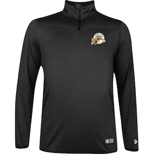 Hamilton Tiger-Cats New Era Men's Prime 1/4 Zip Long Sleeve Top