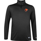 BC Lions New Era Men's Prime 1/4 Zip Long Sleeve Top Front_Flat