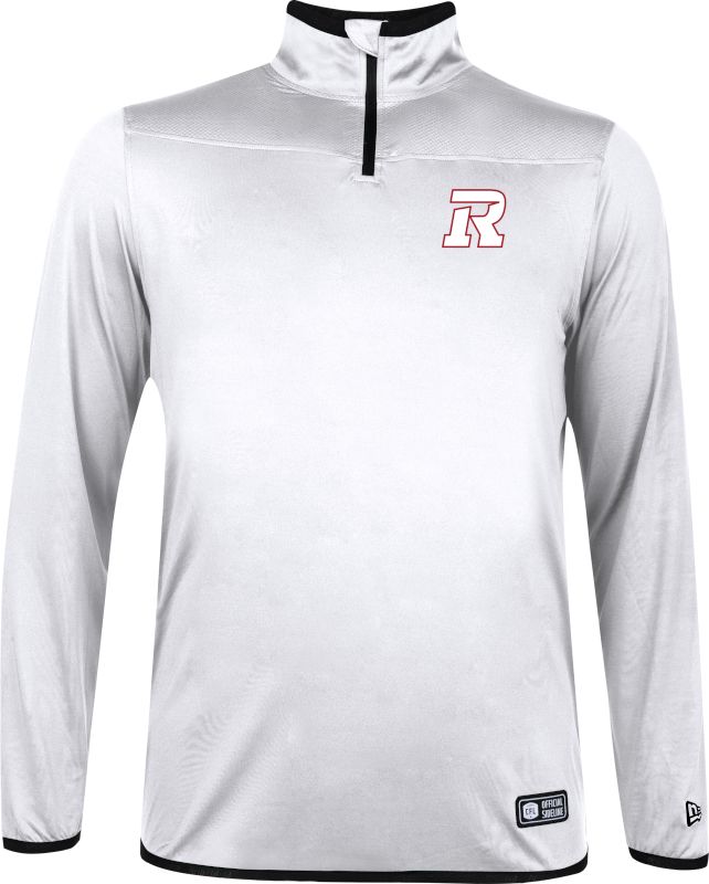 Ottawa Redblacks New Era Men's Prime 1/4 Zip Long Sleeve Top