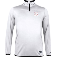Ottawa Redblacks New Era Men's Prime 1/4 Zip Long Sleeve Top Front_Flat