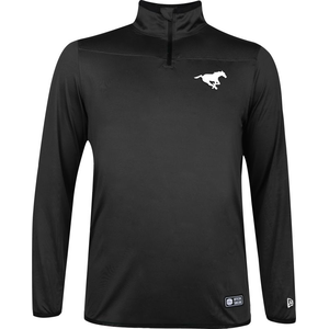 Calgary Stampeders New Era Men's Prime 1/4 Zip Long Sleeve Top
