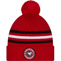 Calgary Stampeders New Era Unisex Sideline Cuffed Pom Knit Hat