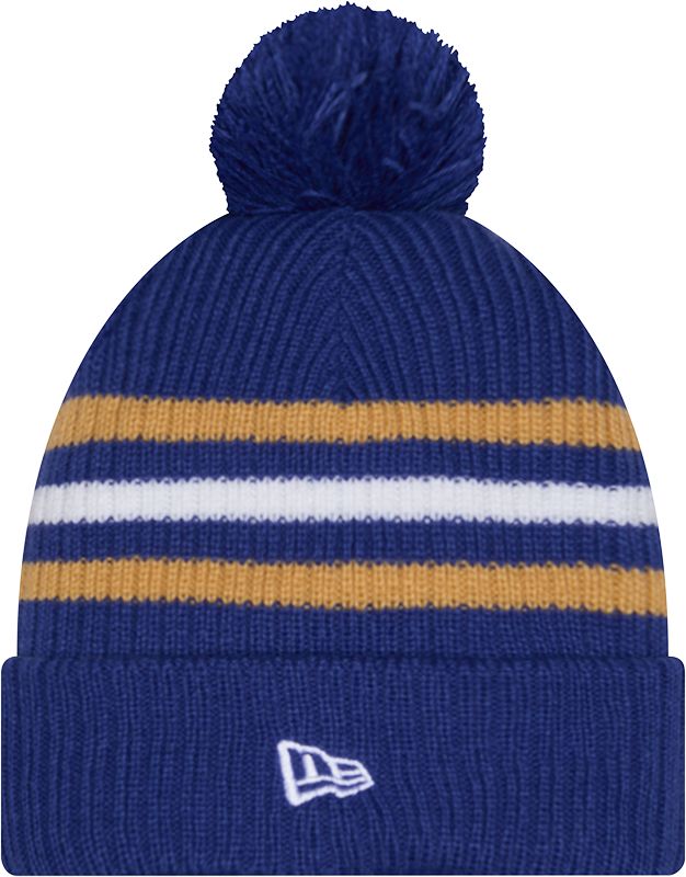 Winnipeg Blue Bombers New Era Unisex Sideline Cuffed Pom Knit Hat