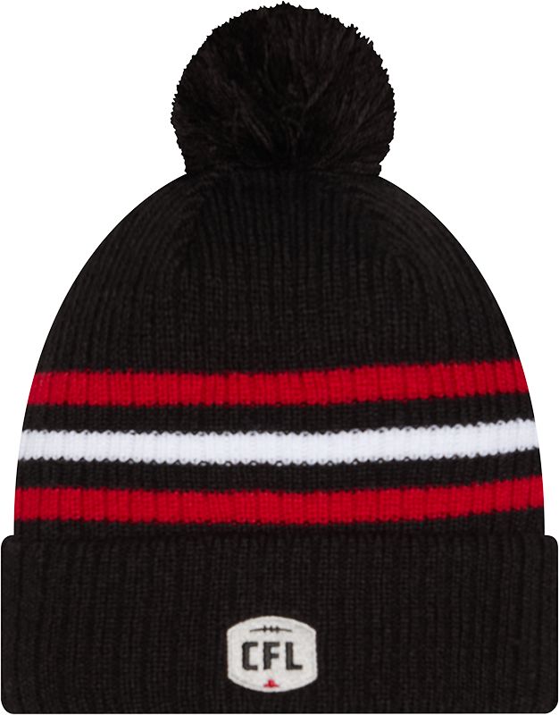 Ottawa Redblacks New Era Unisex Sideline Cuffed Pom Knit Hat