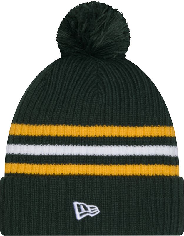 Edmonton Elks New Era Unisex Sideline Cuffed Pom Knit Hat