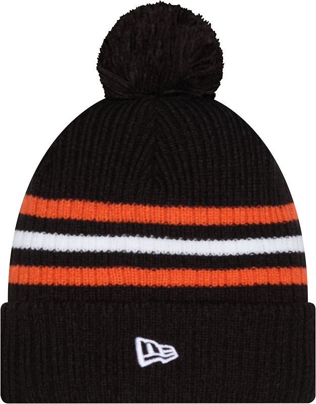 BC Lions New Era Unisex Sideline Cuffed Pom Knit Hat