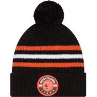BC Lions New Era Unisex Sideline Cuffed Pom Knit Hat