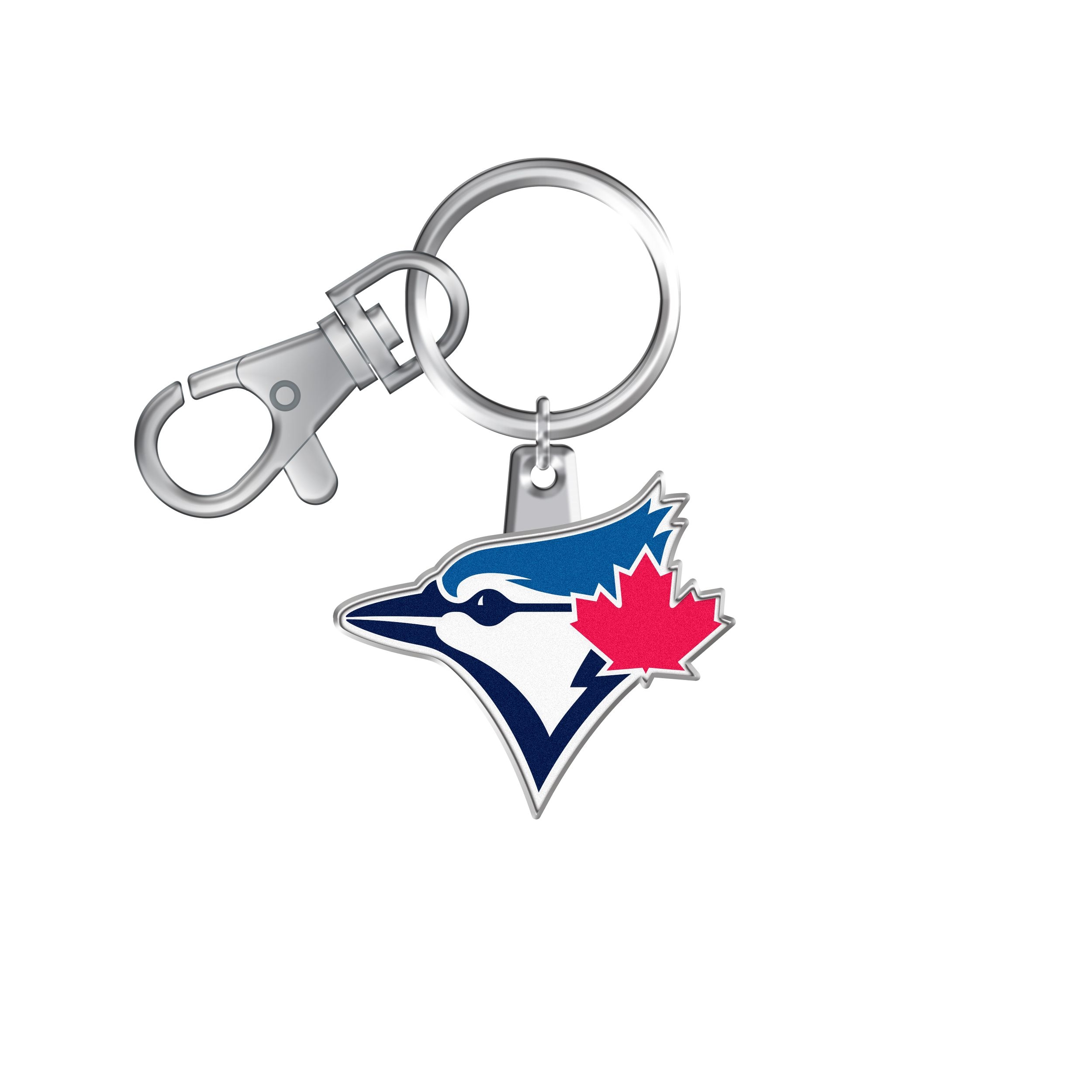 In Glas Co Toronto Blue Jays The Sports Vault Officially Licensed Keychain Front_Flat