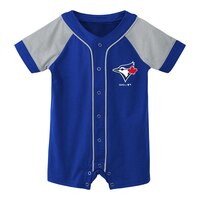 Infant Toronto Blue Jays Little Slugger Coverall Front_Flat