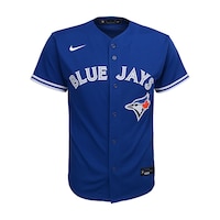 CHILD BLUE JAYS OFFICIAL REPLICA JERSEY BLUE Front_Flat