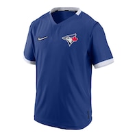 Toronto Blue Jays Nike Men's Baseball Hot Jacket Front_Angled_Left