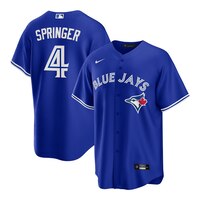 Nike Unisex George Springer Toronto Blue Jays Replica Breathable Baseball Jersey Composite_or_Mixed