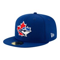 Toronto Blue Jays New Era Batting Practice 59FIFTY Cap Front_Three_Fourths_Angled_Left