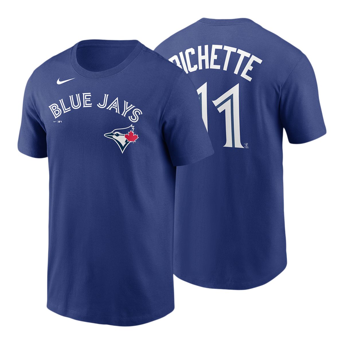 Men's Nike Bo Bichette Royal Toronto Blue Jays Name & Number T-Shirt