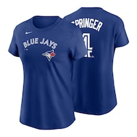 Nike Women's Toronto Blue Jays George Springer T Shirt Composite_or_Mixed