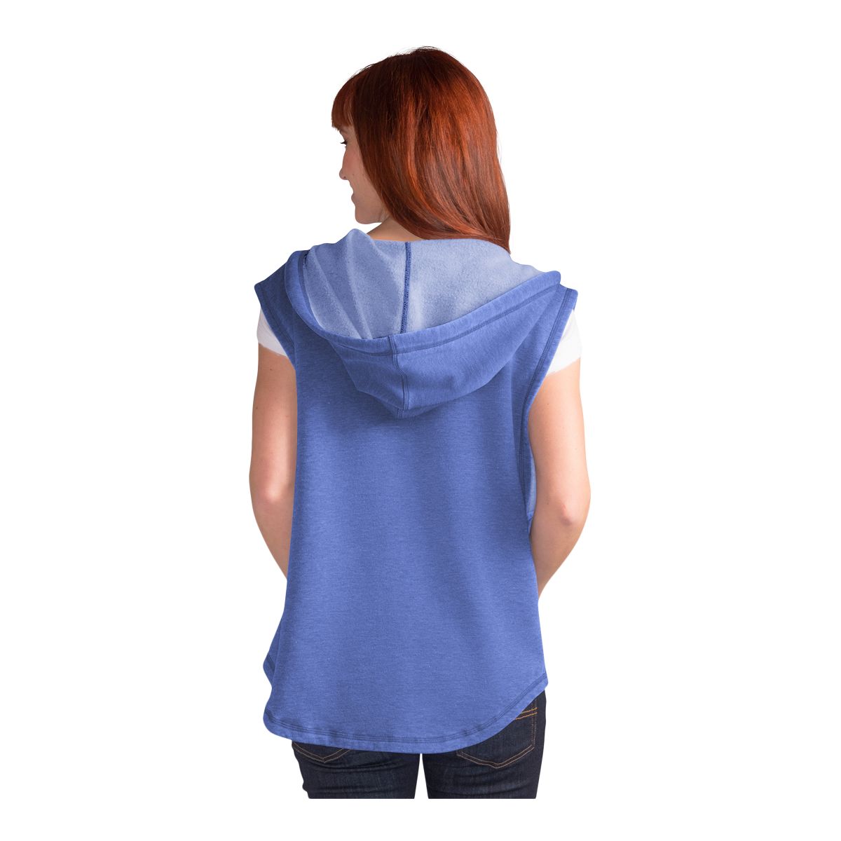 Toronto Blue Jays Women's Roll Out Sleeveless Hoodie