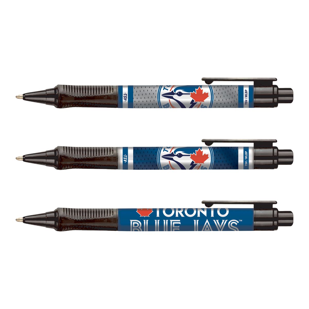 Image of Toronto Blue Jays Soft Grip Pen Set - 3 Pack