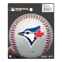 Toronto Blue Jays Round Vinyl Decal Front_Flat