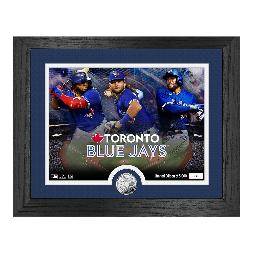 Toronto Blue Jays George Springer Highland Mint 13'' x 13'' Framed Player  Impact Jersey Photo