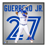 Toronto Blue Jays Highland Mint Vladimir Guerrero Jr. Impact Photo Front_Flat