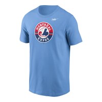 Montreal Expos Nike Cooperstown Logo T Shirt Front_Angled_Left