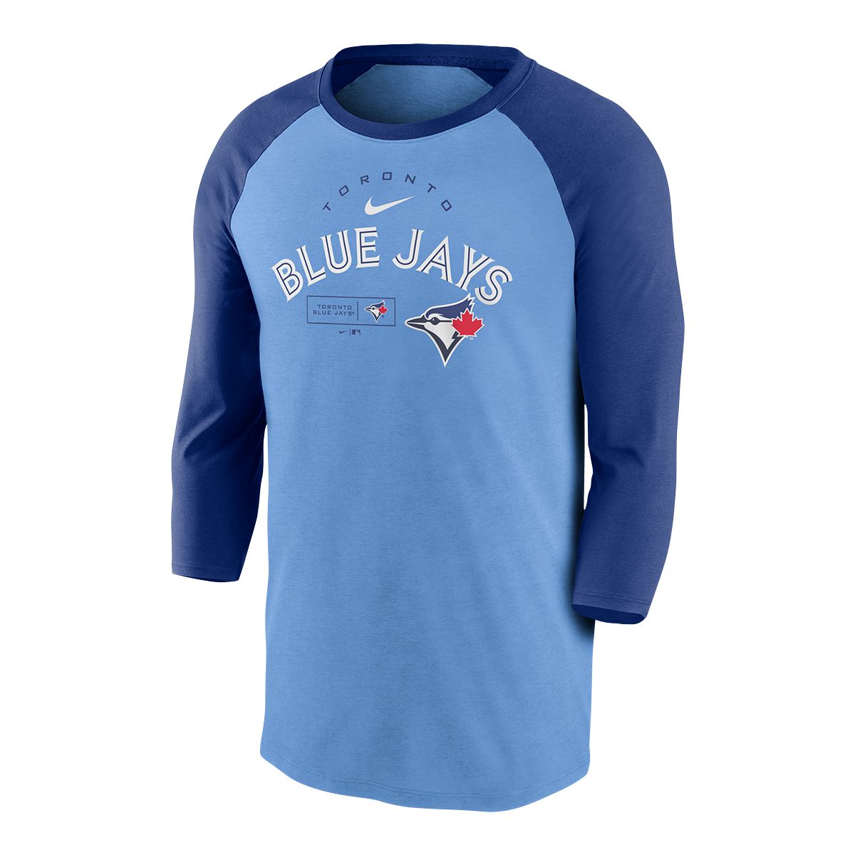 Youth Nike Light Blue Toronto Blue Jays Authentic Collection Early Work Tri-Blend T-Shirt