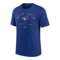 Toronto Blue Jays Nike Dri-FIT Blend Early T Shirt Front_Angled_Left