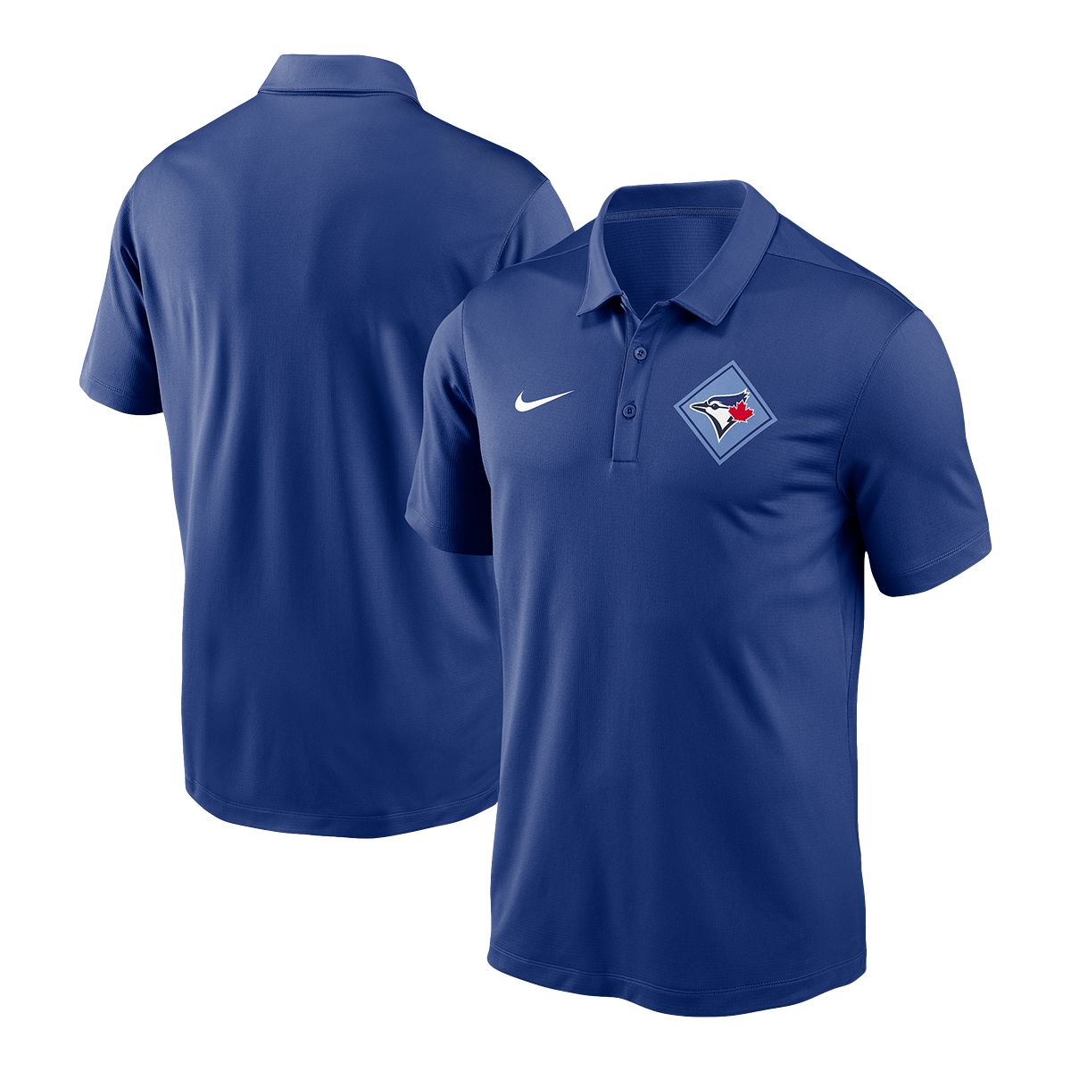 Nike Men's Toronto Blue Jays Blue Logo Franchise Polo T-Shirt
