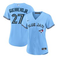 Nike Women's Toronto Blue Jays Vladimir Guerrero Jr. MLB Replica Lightweight Baseball Jersey Composite_or_Mixed