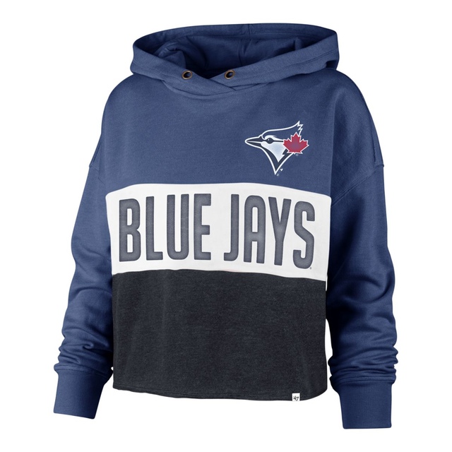 Toronto Blue Jays Nike Women's Lizzy Cut Off Hoodie