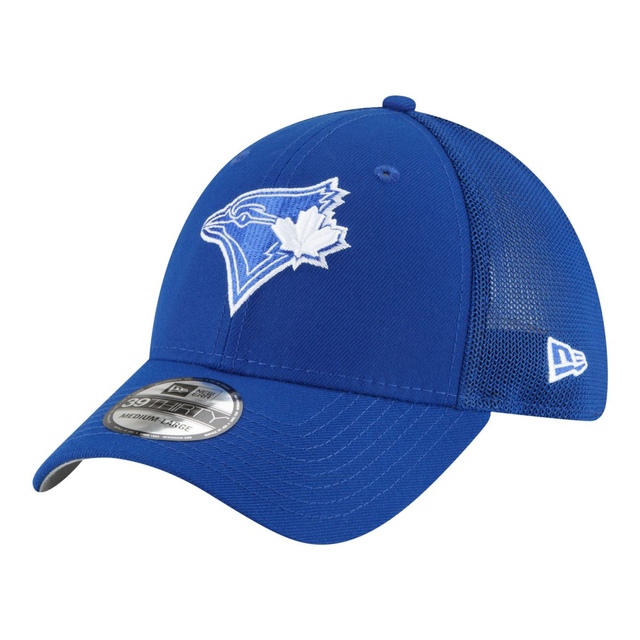 Toronto Blue Jays New Era BP 39THIRTY Stretch Fit Adjustable Baseball Hat, MLB