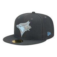Toronto Blue Jays New Era Father's Day 59FIFTY Fitted Baseball Hat, MLB Front_Angled_Left
