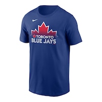 Toronto Blue Jays Nike Large Leaf Toronto Local T Shirt Front_Angled_Left