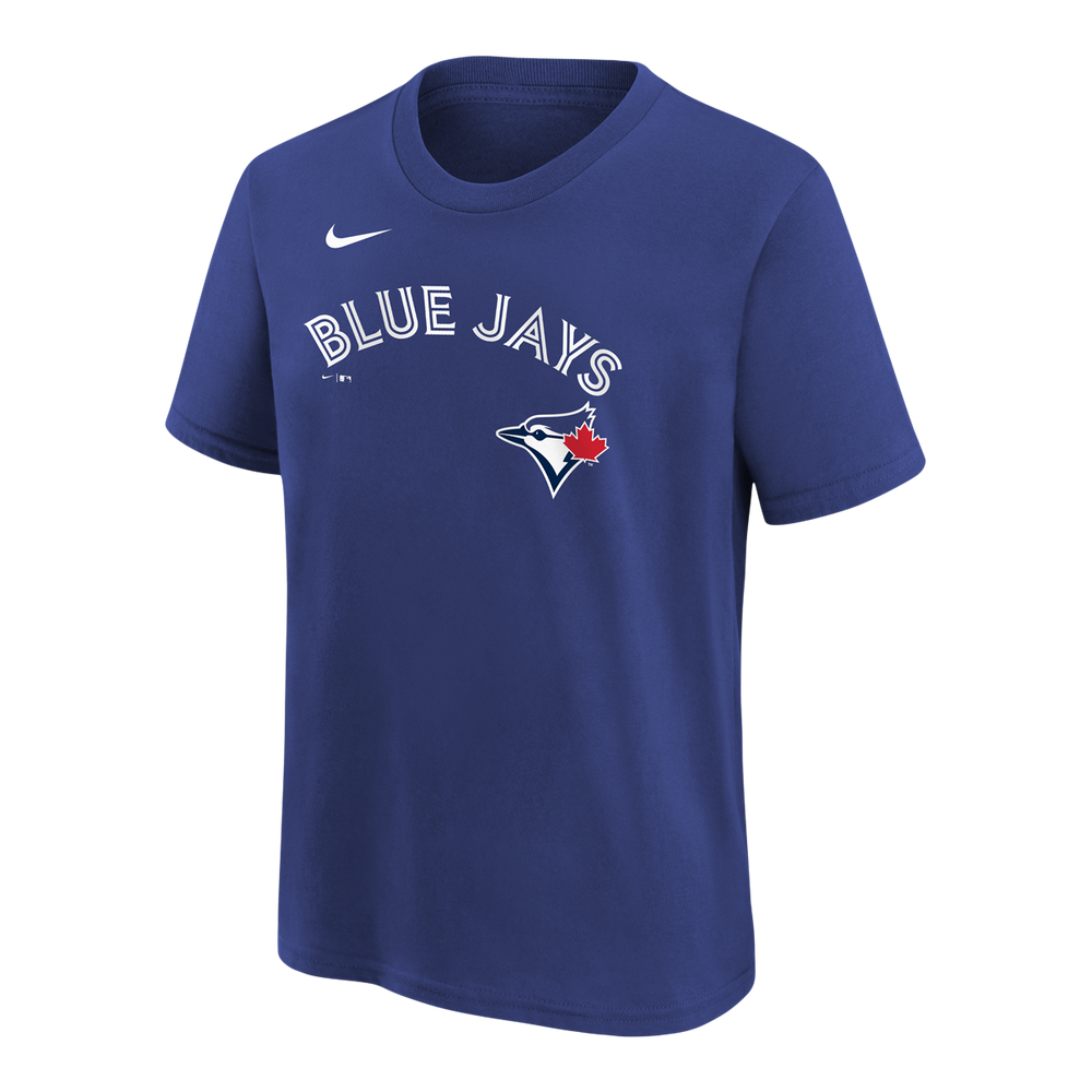 Youth Matt Chapman Toronto Blue Jays Name and Number Banner Wave T-Shirt -  Black