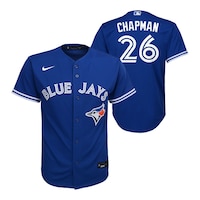 Nike Youth Toronto Blue Jays Matt Chapman Replica Lightweight Breathable Baseball Jersey Composite_or_Mixed