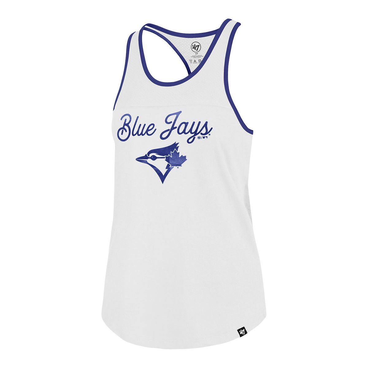Toronto Blue Jays '47 Brand Women's Clutch Team Up Tank Top