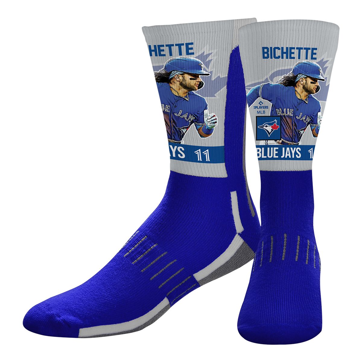 Toronto Blue Jays For Bare Feet Bo Bichette Finigan Socks