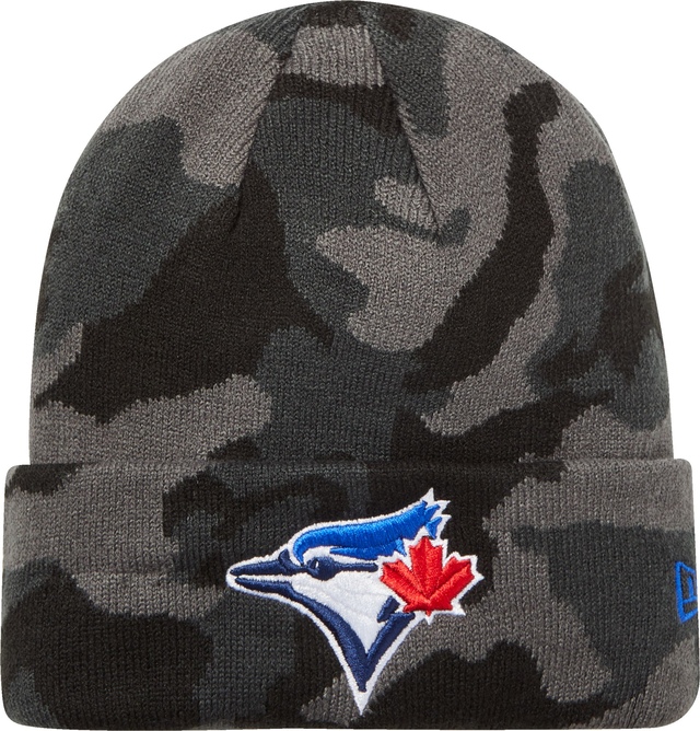 Youth Toronto Blue Jays New Era Camo Knit Hat SportChek