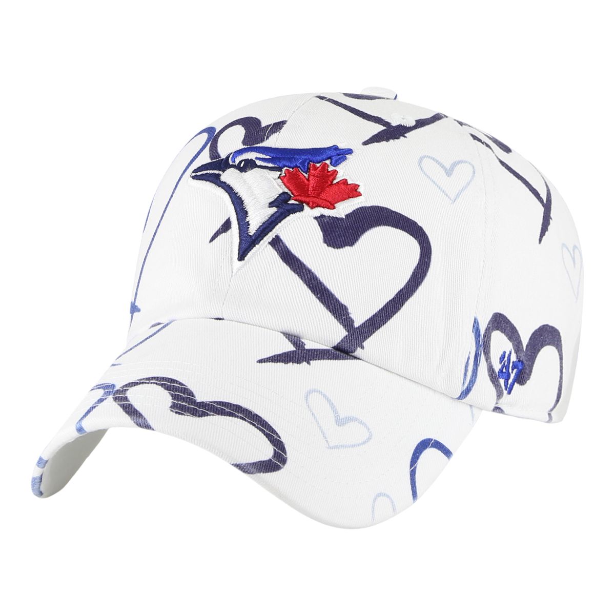Toronto Blue Jays 47 Brand Girls' Adore Clean Up Cap