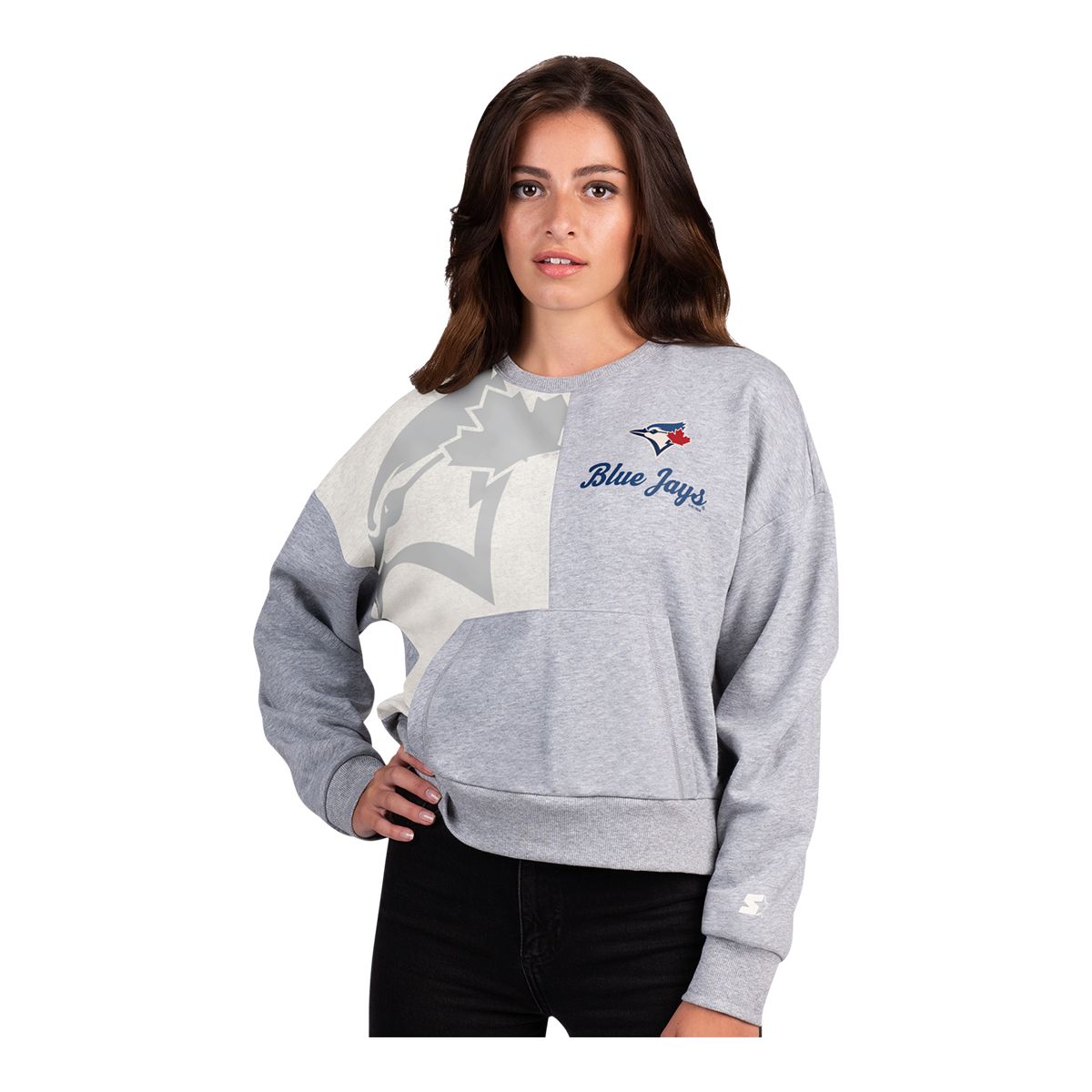 Toronto Blue Jays Starter Women's Gridiron Fleece Sweatshirt | SportChek