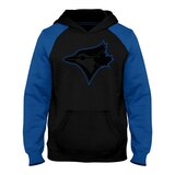 Youth Toronto Blue Jays Bulletin Back In Black Hoodie Front_Flat