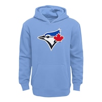 Child Toronto Blue Jays MLB Team Logo Twill Alternate Hoodie Front_Flat