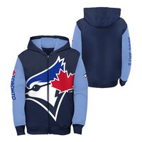 Youth Toronto Blue Jays MLB Poster Board Full Zip Hoodie Composite_or_Mixed