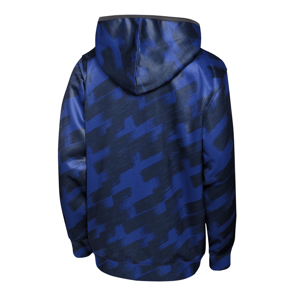 Youth Toronto Blue Jays MLB Ticker Tape Full Zip Hoodie Youth Toronto Blue Jays MLB Ticker Tape Full Zip Hoodie