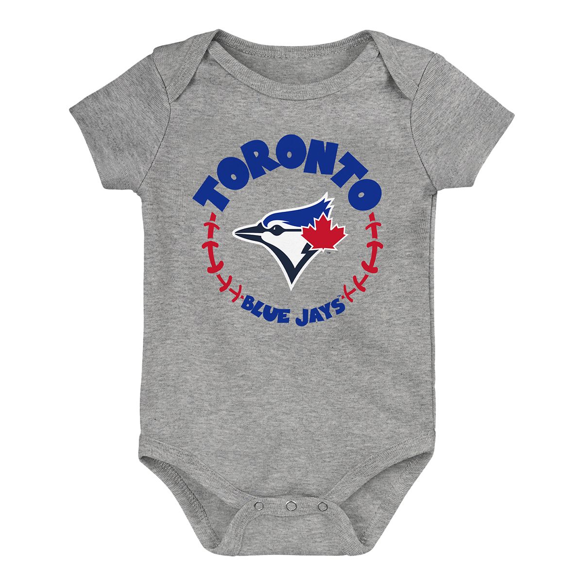 Image of Infant Toronto Blue Jays MLB Biggest Little Fan Creeper Set - 3 Pack