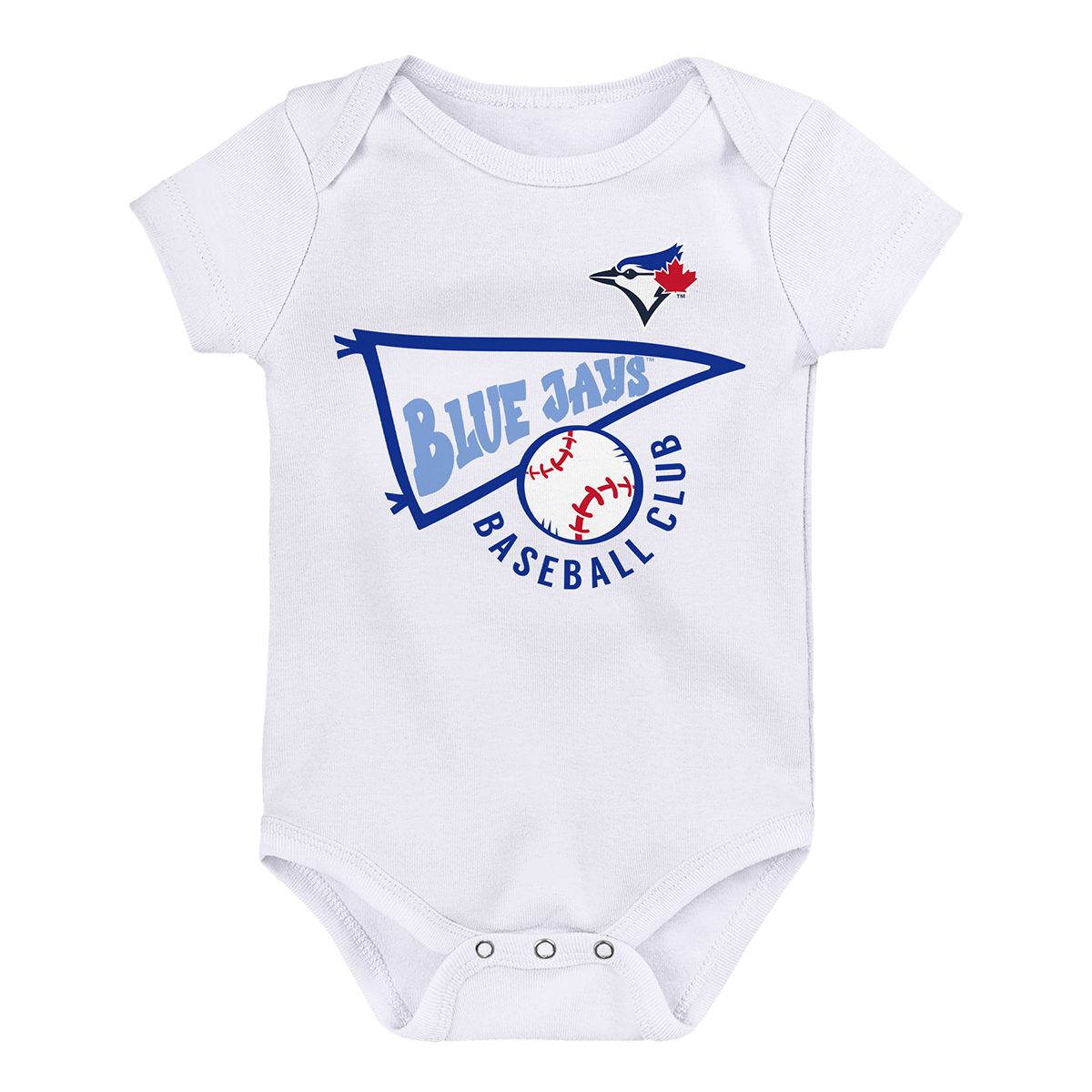 Infant Toronto Blue Jays MLB Biggest Little Fan Creeper Set - 3 Pack