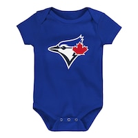 Infant Toronto Blue Jays MLB Biggest Little Fan Creeper Set - 3 Pack Front_Flat